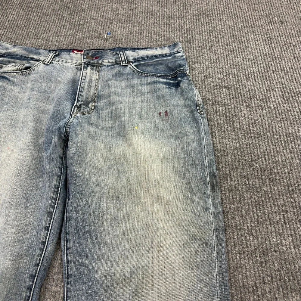 Vintage X2 Jeans Mens 36x30 Blue Cotton Regular Rise Boot Cut M22 Classic Y2K